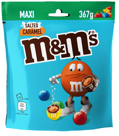 Caramel sărat M&M 367g