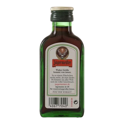 Jägermeister Miniature 35% 004 l