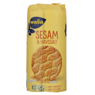 Wasa Runda Sesam & Havsalt 290g