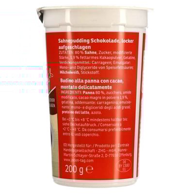 Jeden Tag Flødedessert Choko 200 g