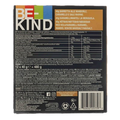 Be-kind ™ caramelo almendra y sal marina 40 g