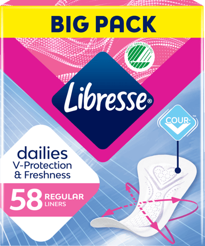 Libresse Vanlig Trusseindlæg 58 STK