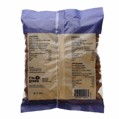 Mandler Naturens Energi 500 g