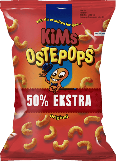 KiMs +50% Ostepops 210 g