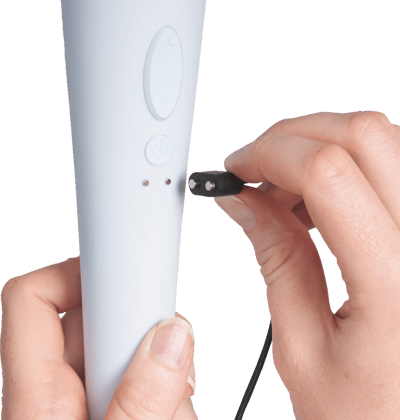 Sinful Luxy Blå ekstra kraftig Magic Wand vibratore