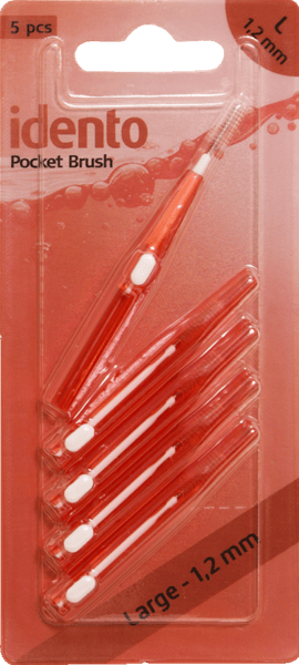 Idento -Taschenbürste (5 STK)