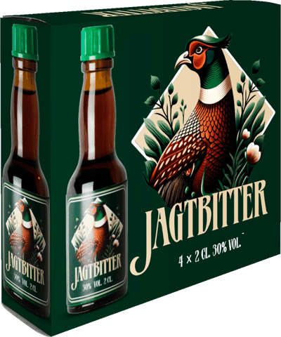 Jagtbitter 4 pack 30% 008l 4 pack 2 cl 30% 008l