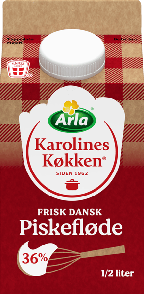 Karolines Piskefløde 36% 500 ml