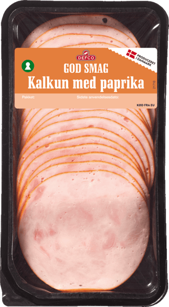 Kalkun m Paprika God Smag 250 g