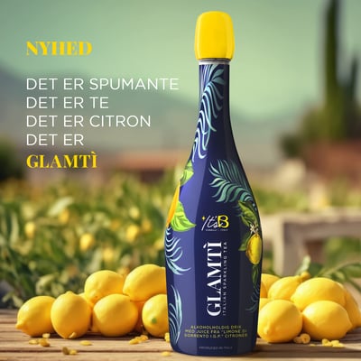 Glamtí funkelnde Tee -Zitrone 075L 5%