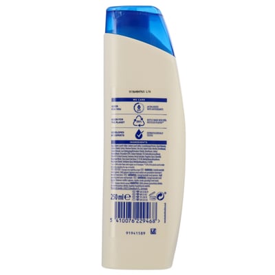 Champú de cabeza y hombros Citrus 250 ml