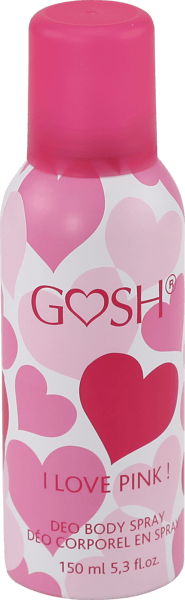 Gosh jeg elsker lyserød deospray 150 ml