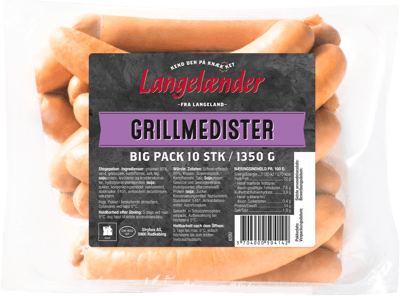 Grillmedister Langelænder 1340 g