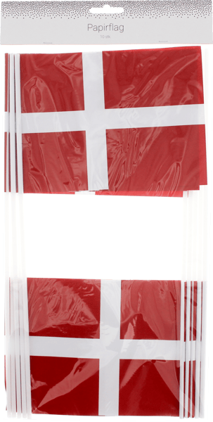 Flag på pind A5 40cm 10 stk