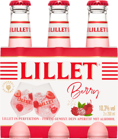 Lillet Berry 3er-Pack 103% 06l