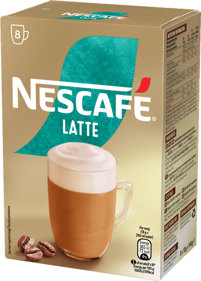 Instant Latte Nescafé 6 stk