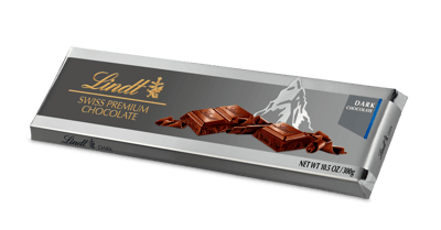 Lindt Silver Bar Dark 300g