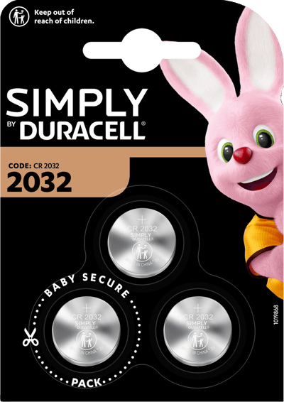 Duracell pur și simplu CR2032 B3