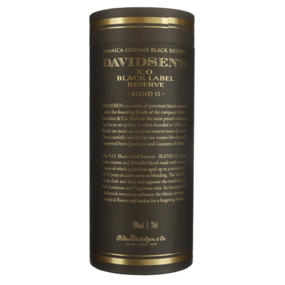 Davidsens XO -blandning 15 år 40% 07L