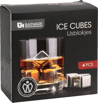 Isterning 4 stk acero inoxidable