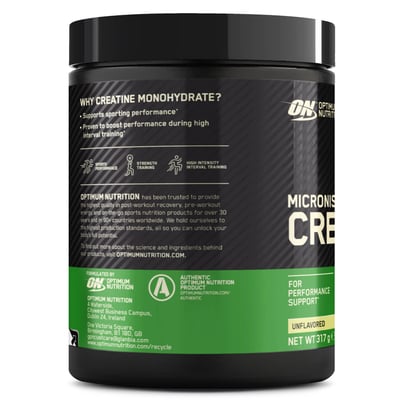 Optimum ernæring 100% Kreatinpulver 317G