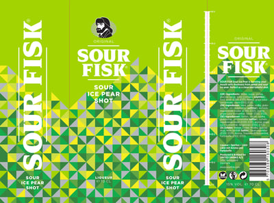 Sure Fisk Sour Ice Pear 15% 07l