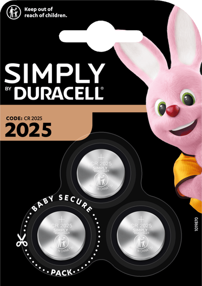 Duracell pur și simplu CR2025 B3