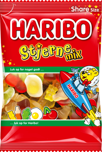 Haribo Stjerne Mix 375 g
