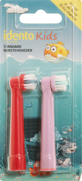Idento Kids Børstehovede 2 STK