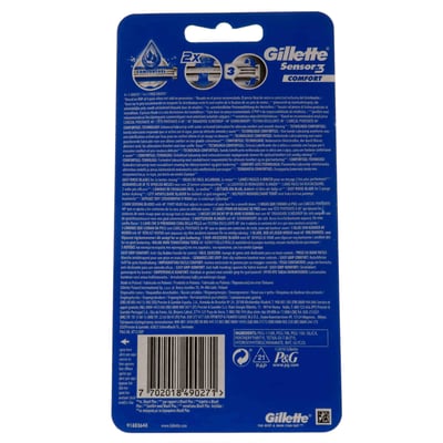 Gillette Sensor3 4+1 Pack de valor