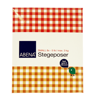 Stegepose str liten 8 stk