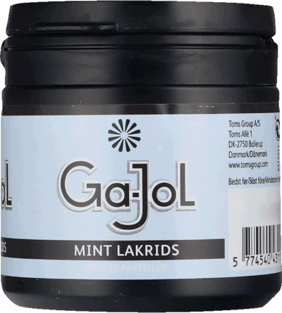 Gajol Hvid Mint Toms 100g