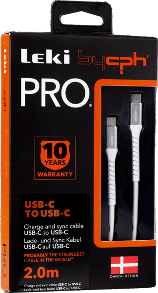 Leki bycph Pro Cable - USB-C to USB-C 20 m