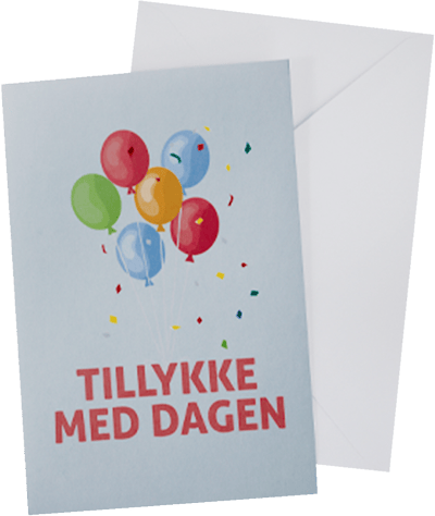 Kort m kuvert 11x17cm