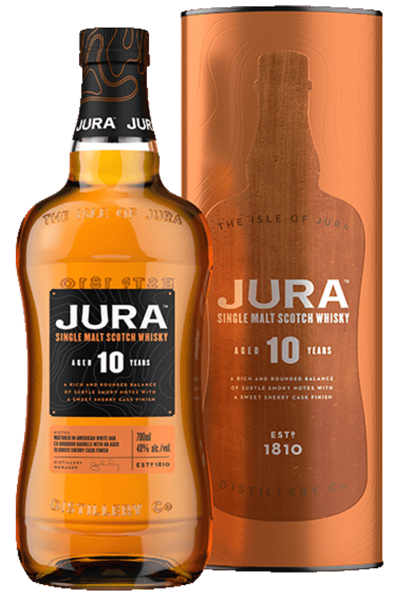 Jura 10yo single malt 40% 07 l