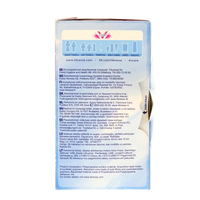 Libresse Regular trusseindlæg 58 stk