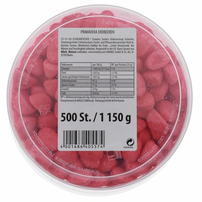Haribo Primavera Erdbeeren 1150g DE
