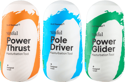 Syndig onani verktygslåda 3-pak