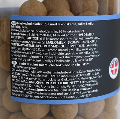 Lakridskugler leve 600g