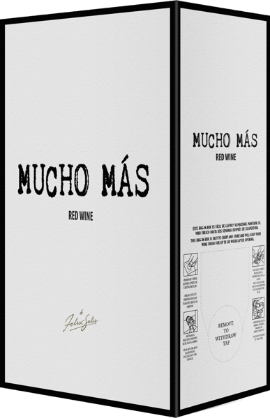 Mucho Más Tinto 3l smekke