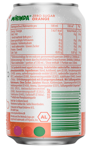 Mirinda Zero 24x033l