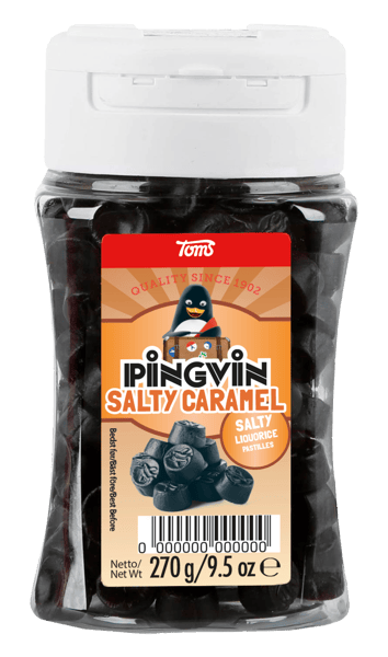Toms Pingvin Salty caramel 270 g