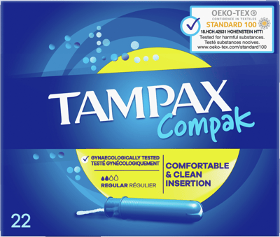 Tampax Compak regulär 22ct