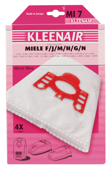 Støvsugerposer Miele S500-serie MI7 (147505)