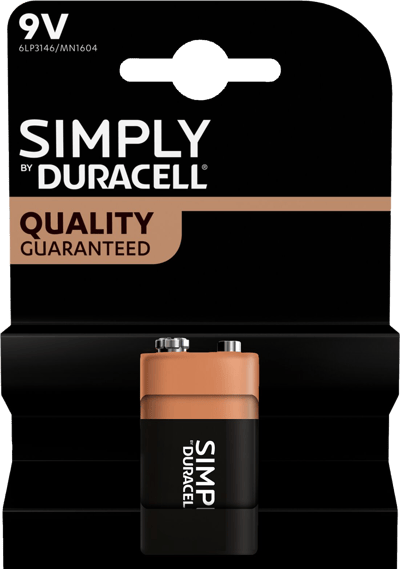 Duracell pur și simplu 9V B1