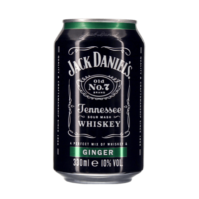 Jack Daniel's & Ginger 10% 033 l + pant
