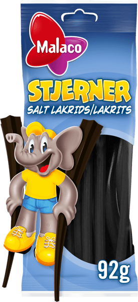 Malaco saltstjerner 92 g