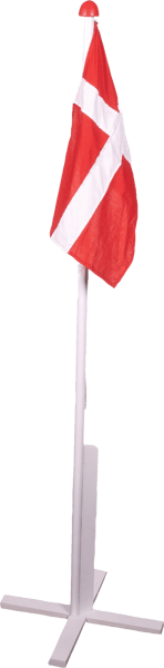 Flagstang 160 CM X 47 X 37 CM Tekstil På Træfod