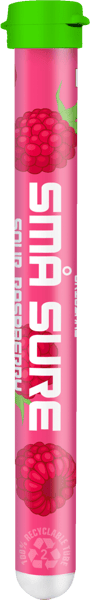 Små Sure Raspberry Rør 164% 002L