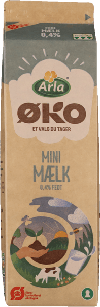 Arla Økologisk Minimælk 05% 1 l
